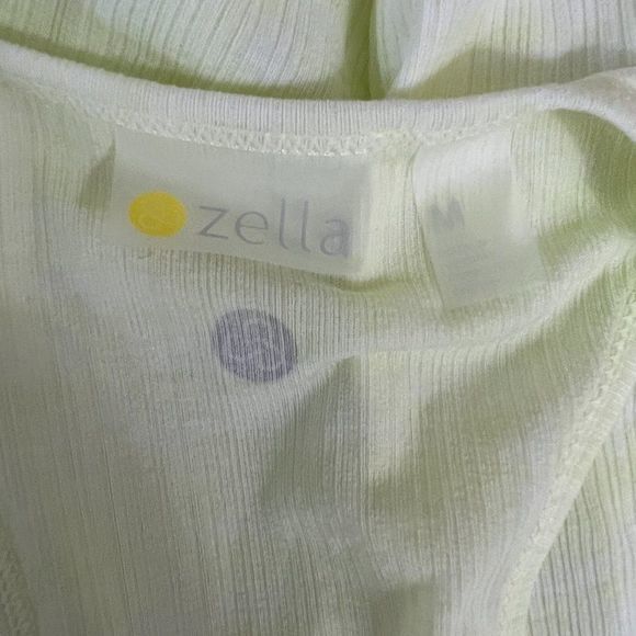 NWOT ZELLA Swing It Burnout Tank in Green Finch (M)‎ - Picture 7 of 10